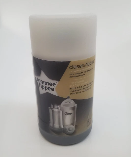 NEW Tommee Tippee Closer to Nature Warming Portable Travel Bottle Food Warmer