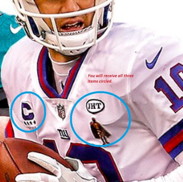 NEW YORK GIANTS QB Eli Manning Étoile 4-STAR⭐⭐⭐⭐ C-Patch