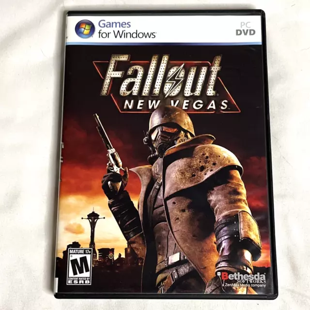 Fallout New Vegas PC DVD Game For Windows Post Apocalypse 2010 Rated M