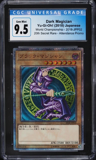 CGC 9.5 - Dark Magician 2018-JPP02 World Championship Japan Promo