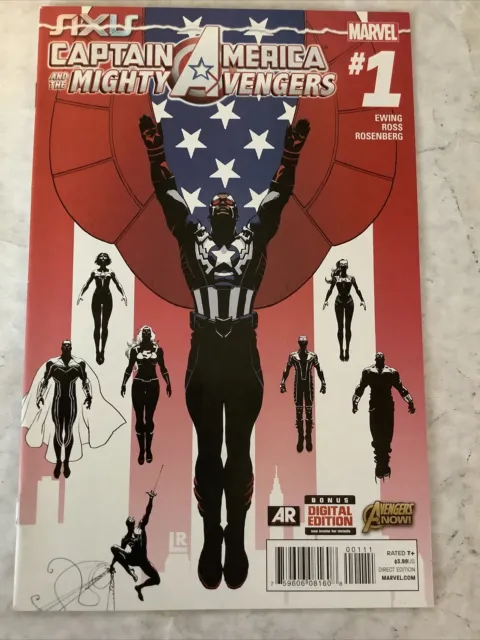 Captain America And The Mighty Avengers #1 (Marvel 2015) Al Ewing, Luke Ross NM