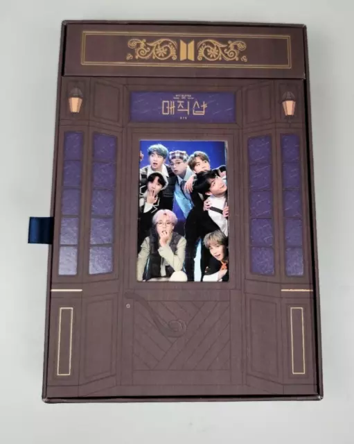 BTS 5th MUSTER Magic Shop DVD 4DVD+Photobook+Pop Up Box+NO Photocard Opened Box