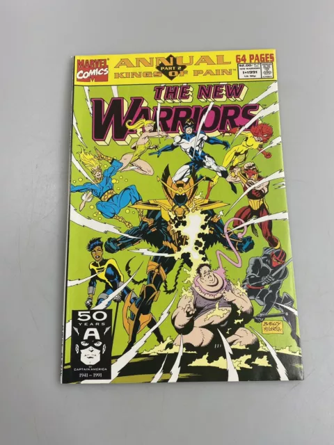 Marvel Comics Annual Kings of Pain part 2 The new Warriors 1991 64 pages
