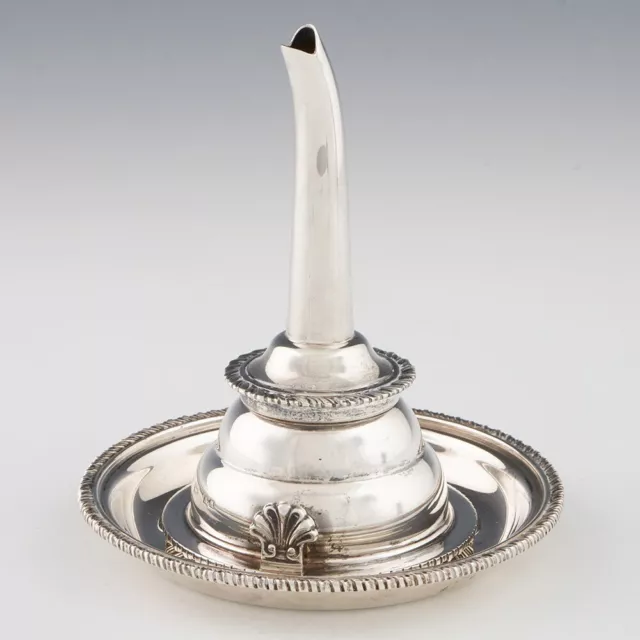 Sterling Silver Wine Funnel and Stand