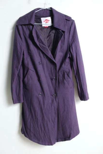 LEE COOPER WOOL Coat Mens Gents Mac Trench Top Jacket Funnel Neck Zip Zipped 16.99 PicClick UK