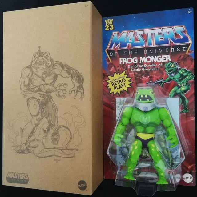 MotU Origins- FROG MONGER / Mattel Creations- Masters of the Universe 