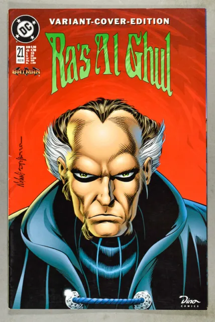 Batman: Heft 21. Aug 98. Variant Cover Edition. Ra`s Al Ghul. Dino.