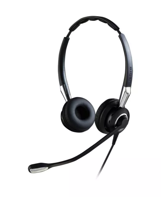 Jabra BIZ 2400 II Duo Mic. 82 NC Headset Scwarz