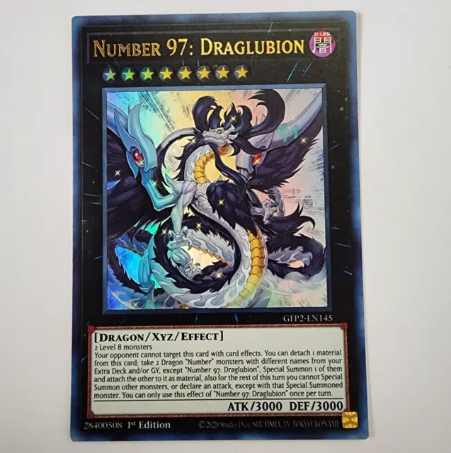 Number 97: Draglubion - GFP2-EN145 - Ultra - 1st ed - NM - Yugioh