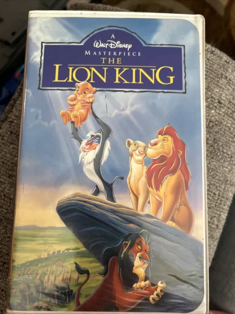 The Lion King VHS ( Rare 1995 Walt Disney Masterpiece Collection)