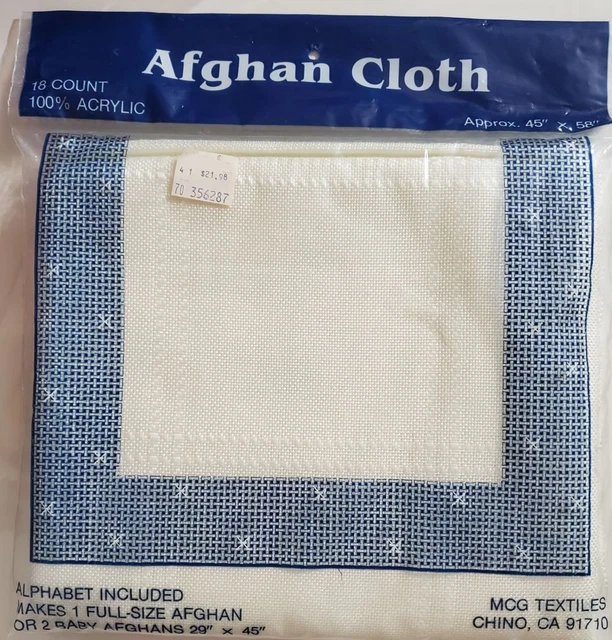 Tissu De Coton Aida DMC CHARLES CRAFT 14ct 38 X 45.7cm - Boutique De