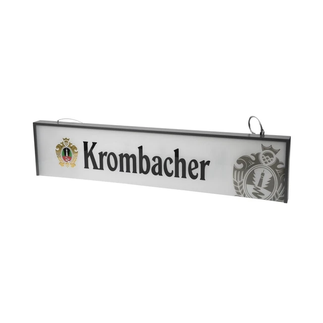 KROMBACHER BIER THEKENLEUCHTE Leuchtreklame Lightbox LED Schild Tafel krombacher-bier-thekenleuchte-leuchtreklame-lightbox-led-schild-tafel