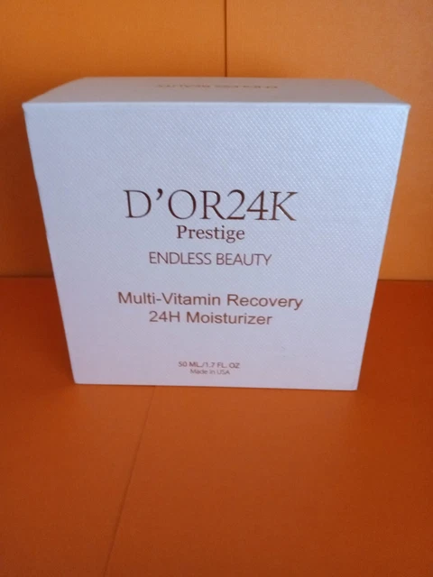 D'OR 24k Prestige Endless Beauty Multi Vitamin Recovery 24H Moisturizer ..NIB..
