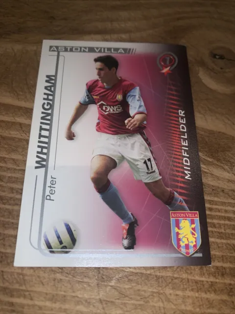 Peter Whittingham Aston Villa Shoot Out 2005/06 Football Card