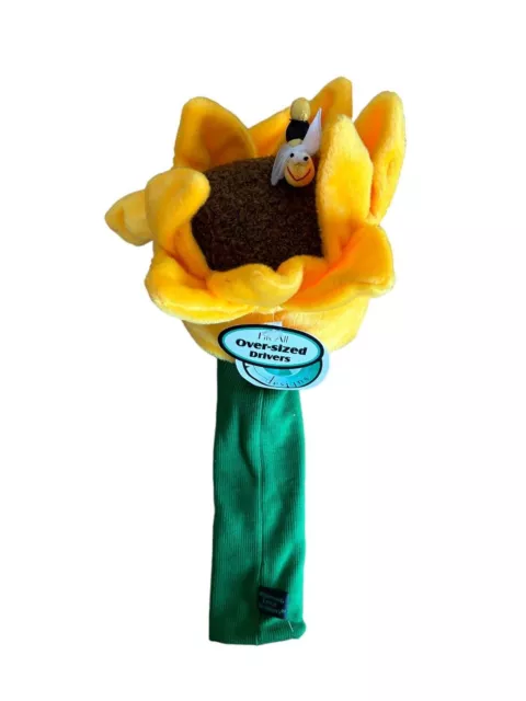 WINNING EDGE SUNFLOWER Golf Conductor Funda Nuevo con Etiqueta