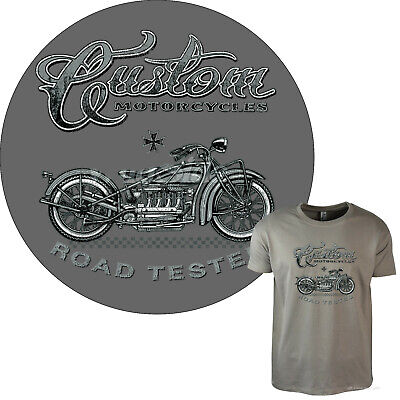 Biker T-Shirt Custom motorbike cafe racer classic biker Wear Vintage culto * 4042