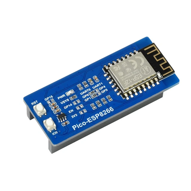 ESP8266 WiFi Module Expansion PCB Board Plank For Raspberry Pi Pico UART TCP/UDP