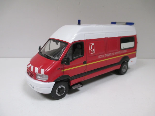 RENAULT MASCOTT POSTE DE COMMANDEM DES SAPEURS POMPIERS - Norev 518417