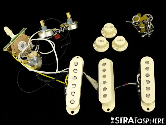 USA Fender Jeff Beck Noiseless Strat PICKUPS POTS KNOBS SWITCH, Stratocaster. USA Fender Jeff Beck Noiseless Strat PICKUPS POTS KNOBS SWITCH, Stratocaster.