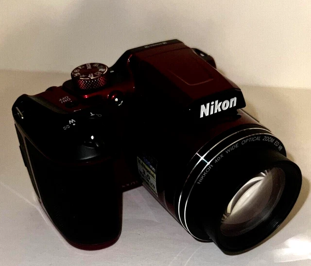 Nikon Coolpix RED B500 16MP 40x Optical Zoom Digital Camera