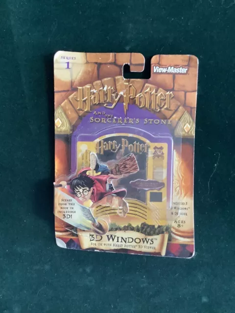 HARRY POTTER AND The Sorcerers Stone Viewmaster 3D Viewer w/ One