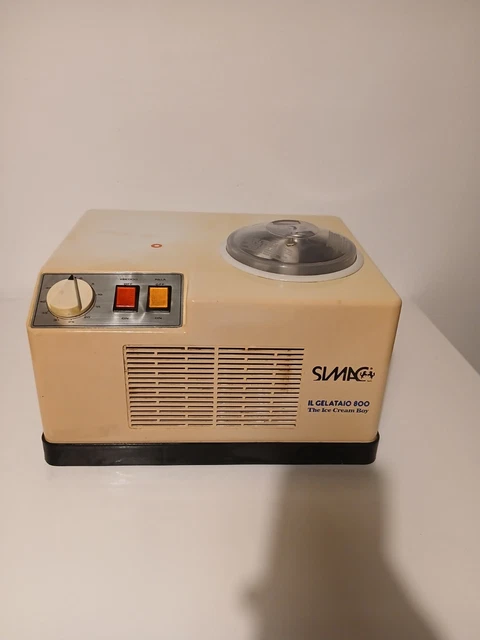 Machine à Glace Simac IL GELATAIO 800 Vintage Inox 220V