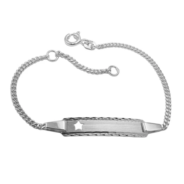 Armband Zur Taufe Mit Persönlichem Namen Und Datum Graviert