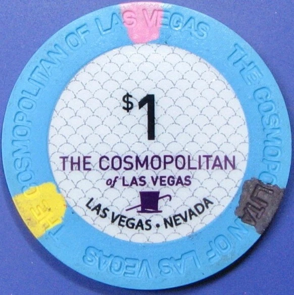 $1 Casino Chip. Cosmopolitan, Las Vegas, NV. Y65.