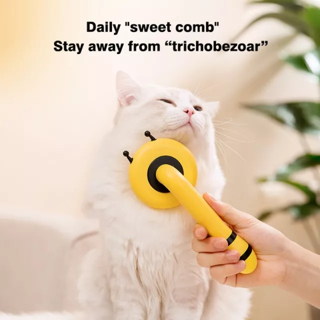 Pet Brush Dog Cat Hair Remover Comb Grooming Massage Deshedding Self