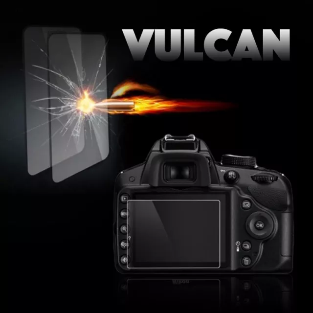 VULCAN Glass Screen Protector for Panasonic S1 and S2 LCD. Tough Cover 3