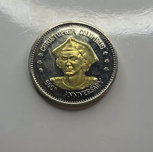 National Historic Mint Double Eagle Commemorative Coin Christopher Columbus