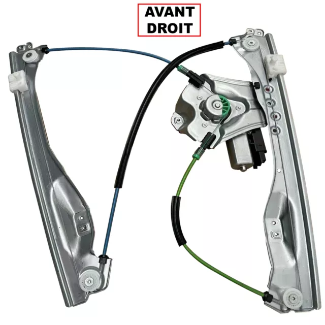 Leve Vitre Electrique Avant Droit pour RENAULT CLIO 3 (5 Portes) 8200291147 2