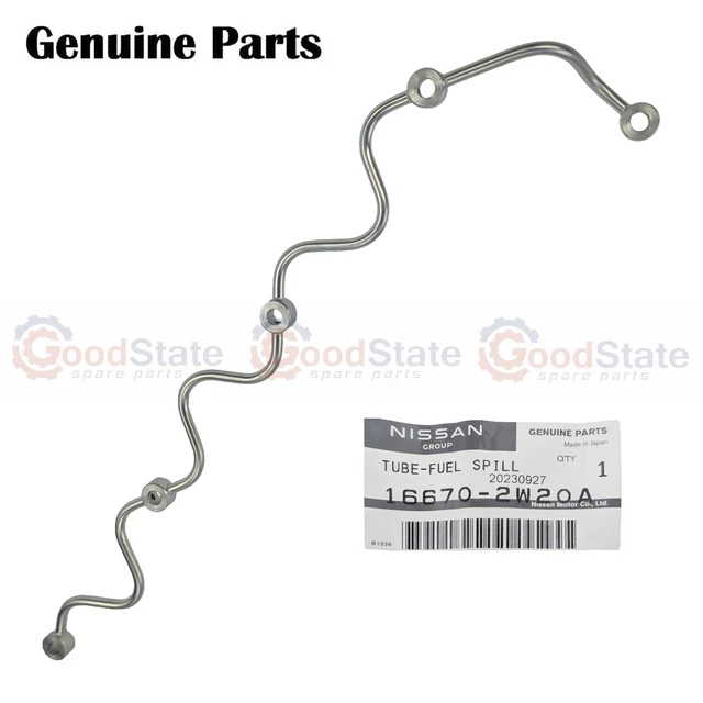 GENUINE NISSAN NAVARA D22 ZD30 Injector Fuel Rail Return Leak Off Pipe