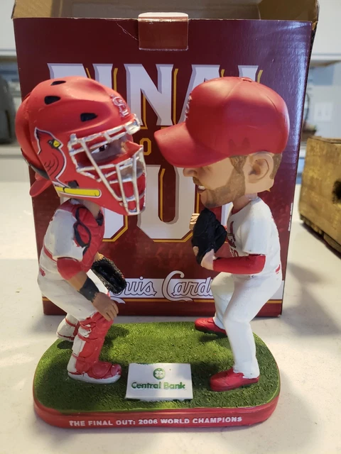St Louis Cardinals 2006 Final Out Bobblehead Adam Wainwright & Yadier Molina