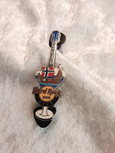 Hard Rock Cafe Oslo Ship Pin 3 From 2010