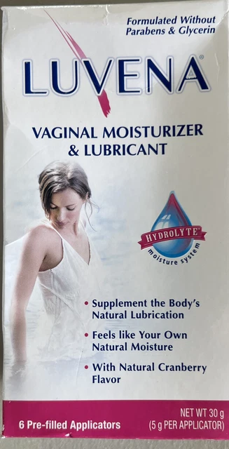Humectante Y Lubricante Vaginal Luvena - 6 Aplicadores Precargados - Caducidad 07/23
