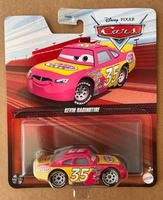 DISNEY PIXAR CARS Kevin Racingtire Shifty 2024 Diecast NEW Clear Red