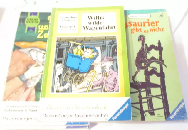 7 Stück Bücher - Ravensburger - Taschenbücher - Konvolut