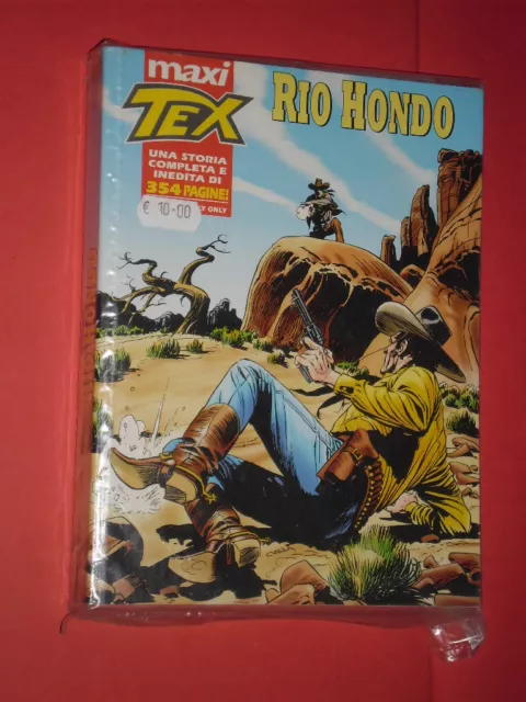 MAXI TEX- ALBO SPECIALE-  N°6 -DEL 2002- RIO HONDO -ED.BONELLI-NO texone