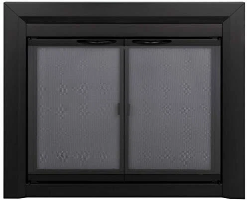 Puerta de vidrio chimenea Carlisle, mediana (CL-3001)