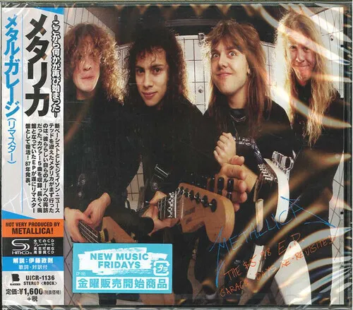 Metallica - 5.98EP Garage Days Re-Revisited [New CD] Rmst, SHM CD, Japan - Impor