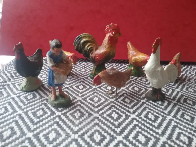 Papo Figurine Poule – Animal De Ferme Ultra Réaliste Pour Enfants Dès 3 Ans