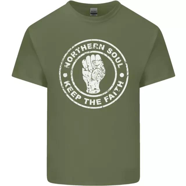 T-shirt da uomo in cotone Northern Soul Keeping the Faith 7