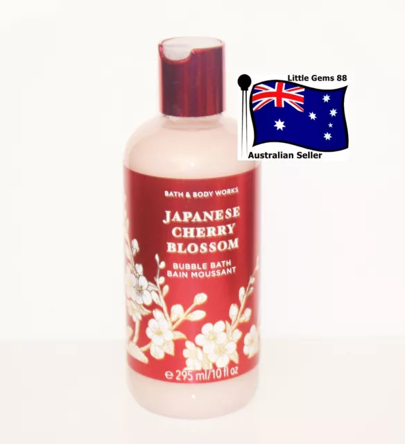 BATH & BODY WORKS ** Japanese Cherry Blossom ** LUXURIOUS BUBBLE BATH 295ml