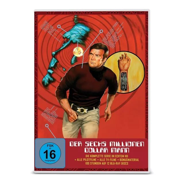 Der Sechs Millionen Dollar Mann - Die komplette Serie | Blu-ray | 2022