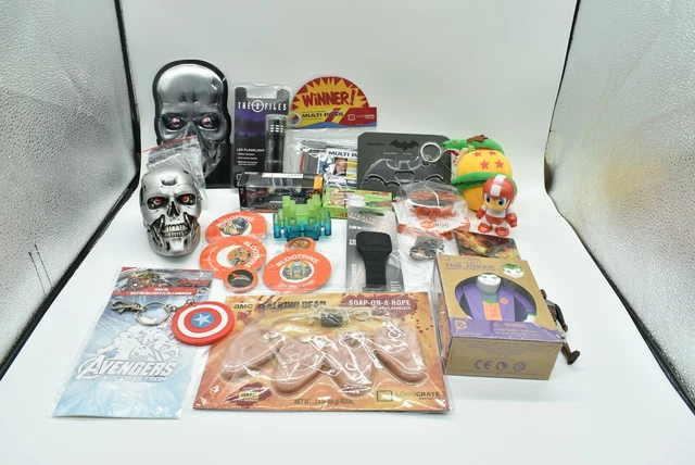 Collectible WHOLESALE LOT, Loot Crate, Terminator, Walking Dead, Avengers & MORE