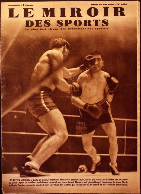 Le Miroir Des Sports N°885 Du 26 Mai 1936 - Delfour Et Mattler En Une