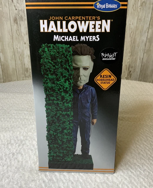 Halloween Michael Myers Hedges Royal Bobbles Bobblehead Statue Spirit Exclusive