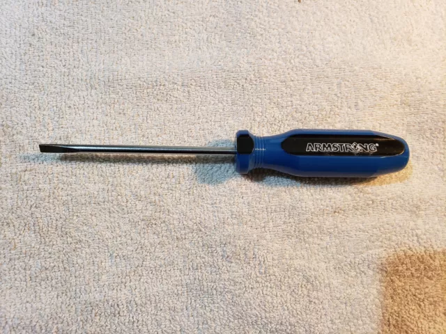 NEW  Armstrong 66-262 short Cabinet Screwdriver 3/16 " blade USA