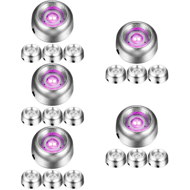 SET OF 5 Lamp Holder Rotating Display Stand Monitor Stands Clear £45.88